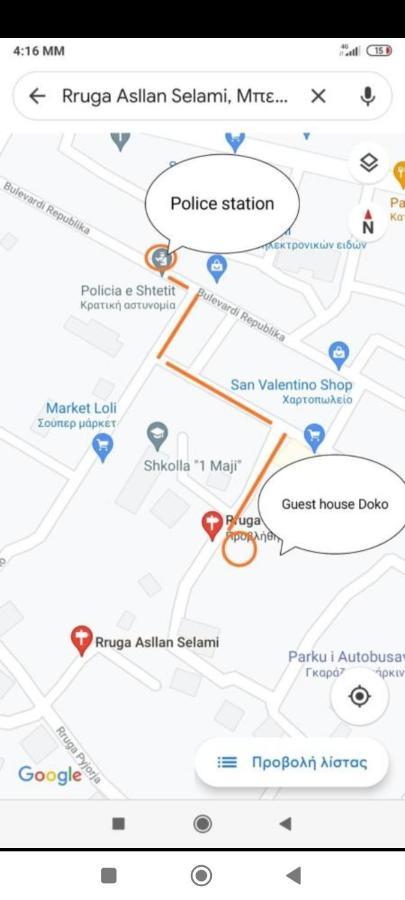 Guesthouse Family Doko 베라트 외부 사진